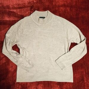Napa Valley Beige XL Crewneck Sweater
